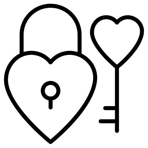 Love key key security love key icon