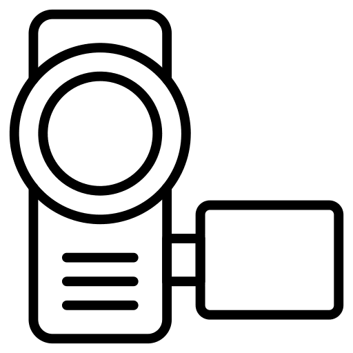 Handy camcorder technology handy icon