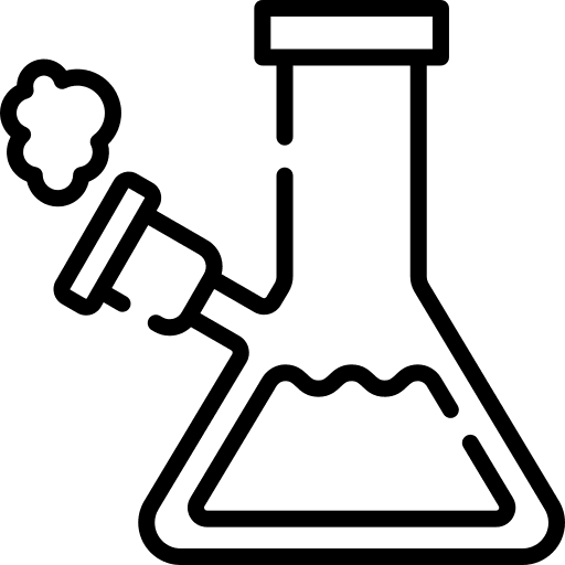 Bong cbd hemp drug icon