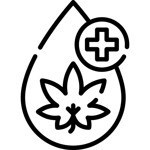 Oil leaf oil healthcare and medical icon