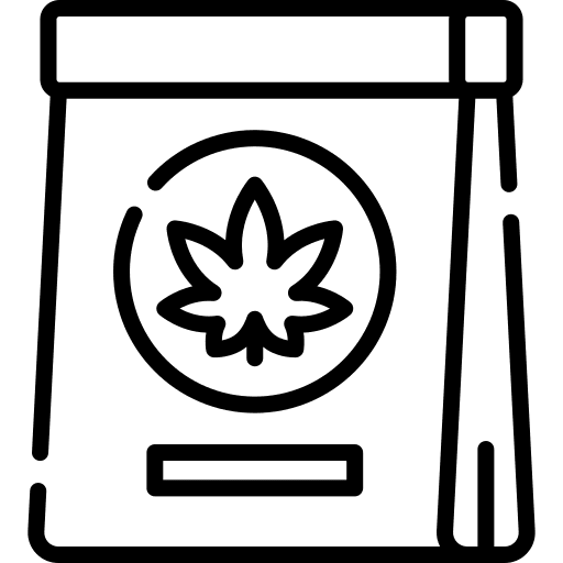 Marijuana healthcare and medical hemp cannabis icon