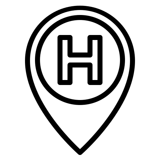 Hotel sign hotel hotel sign placeholder icon