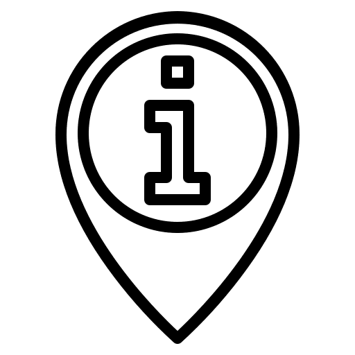 Information information info maps and location icon