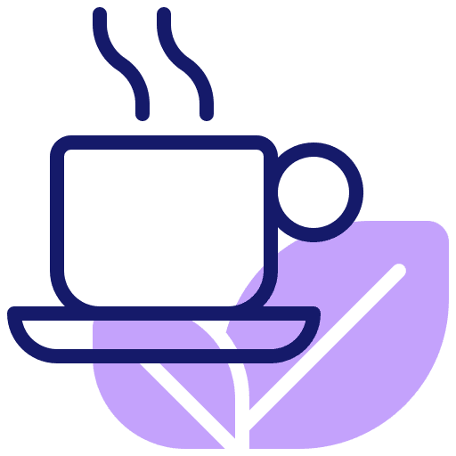 Herbal tea beverage cup drink icon