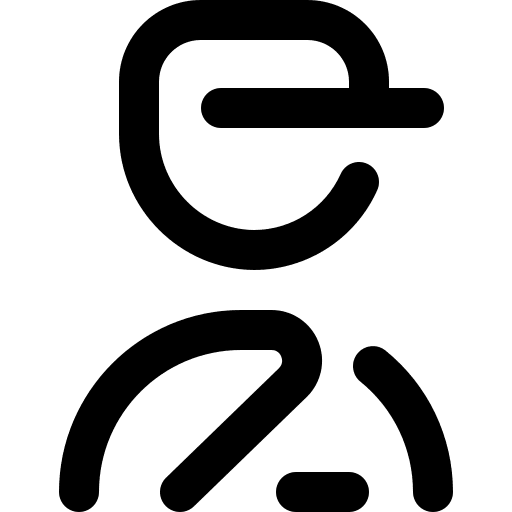 Customs agent professions and jobs user people icon