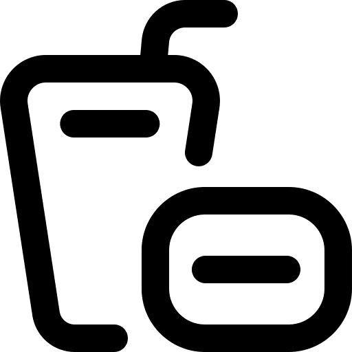 Fast food menu burger fast food icon