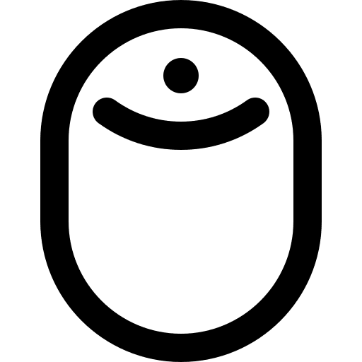 Porthole travel open window icon