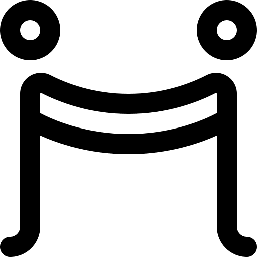 Guardrail painting art limit icon