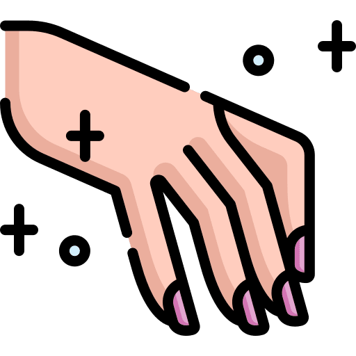 Manicure hand treatment manicure icon