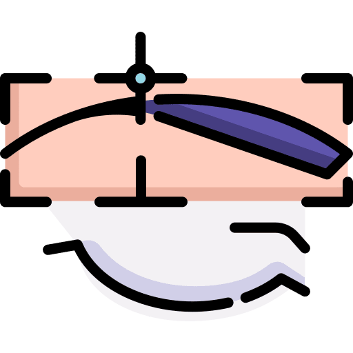 Eyebrow design cosmetics beauty salon icon