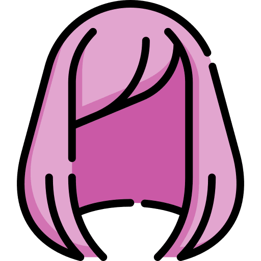 Wig hair salon beauty hairstyling icon