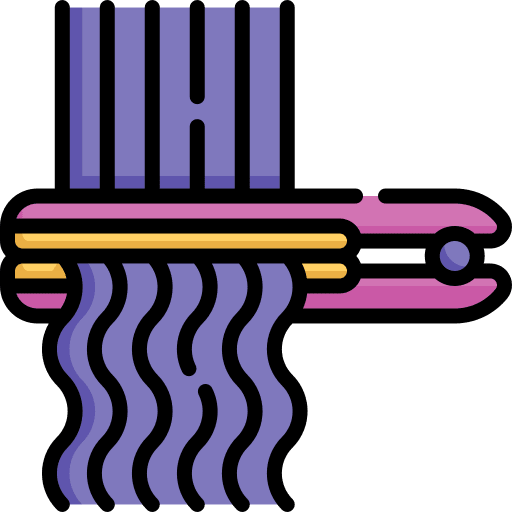 Hair iron iron hair iron hair icon