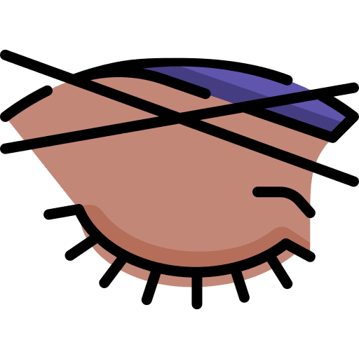 Threading eyebrow make up beauty salon icon