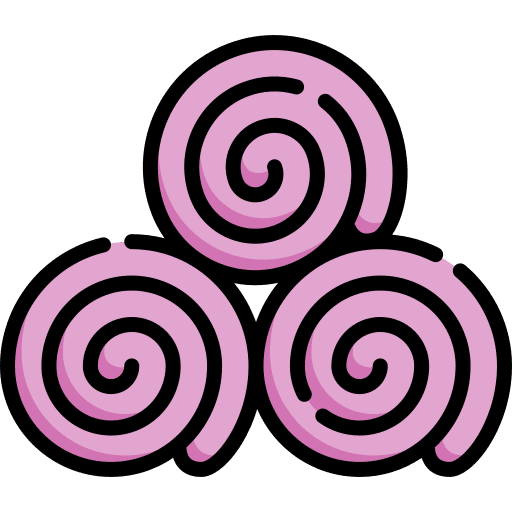 Towel wellness massage bath towel icon