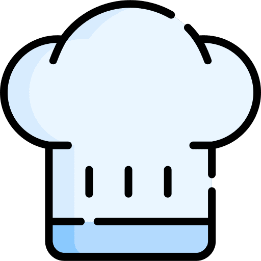 Chef cooker chef uniform icon