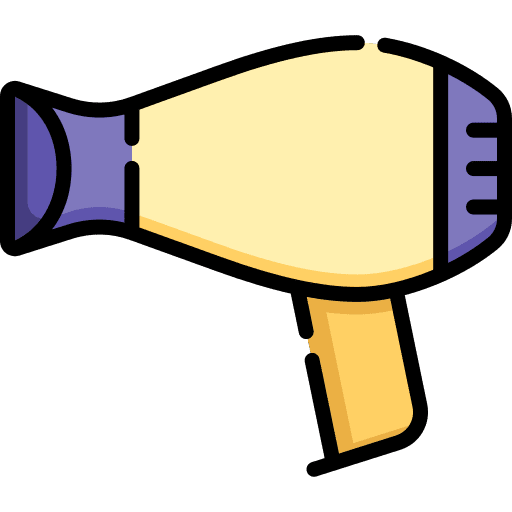 Hairdryer beauty electronics hairdryer icon