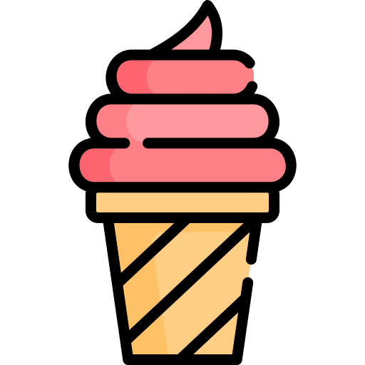 Ice cream sweet ice cream summer icon