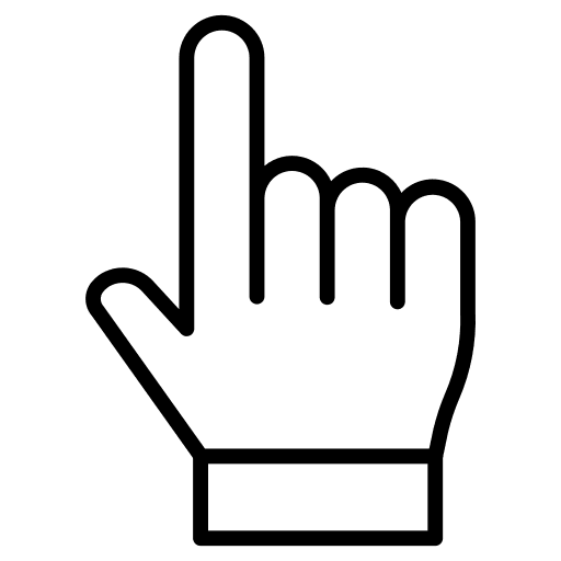 Hand cursor hand cursor edit tools hands and gestures icon