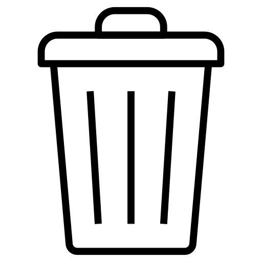 Trash can trash can ui garbage icon
