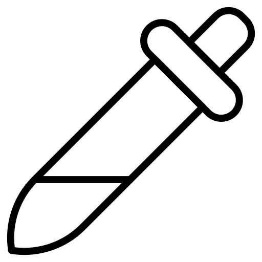 Dropper edit tools colour color icon