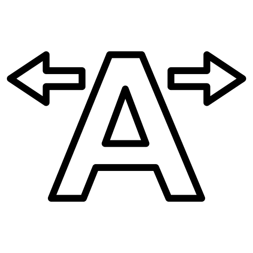 Font art and design edit tools style icon