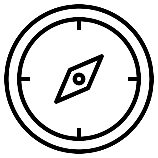 Compass compass cursor maps and location icon