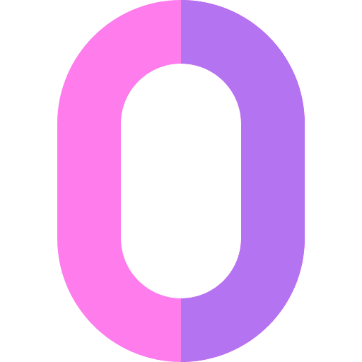 Zero shapes and symbols education maths icon