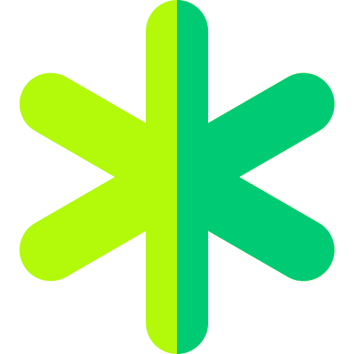 Asterisk required shapes and symbols characters icon