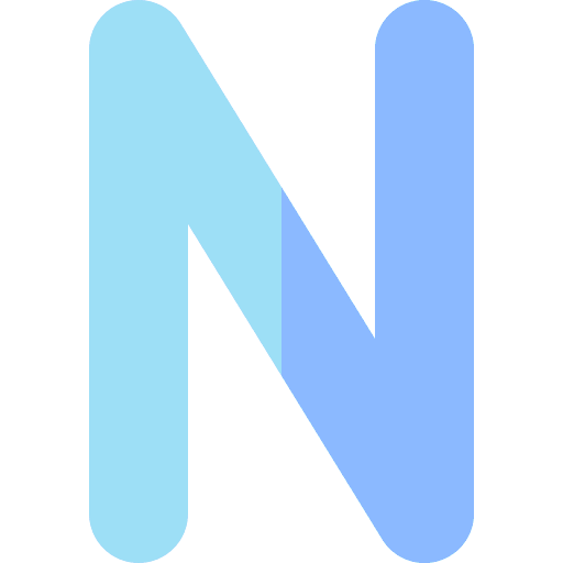 N education consonant alphabet icon