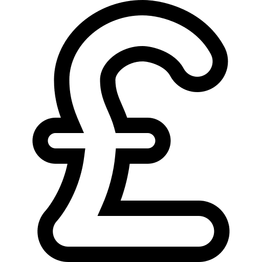 Pound business and finance commerce pound icon