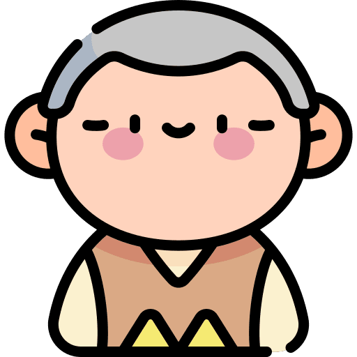Old man feelings user grandfather icon