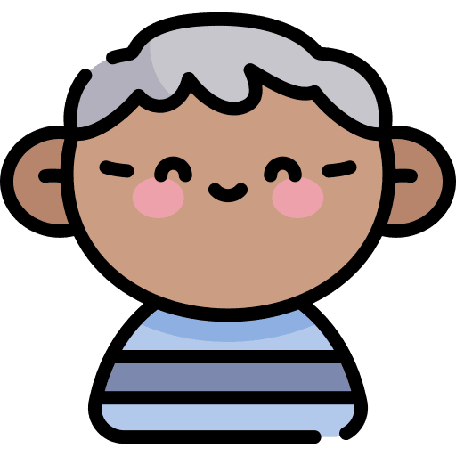 Old man people user grandpa icon
