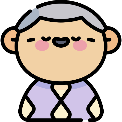 Old man user people avatar icon