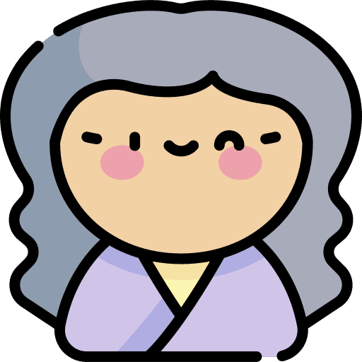 Old woman user avatar profile icon