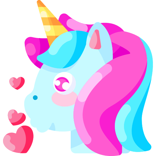 Unicorn fantasy avatar feelings icon