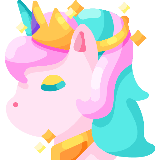 Unicorn smileys legend fantasy icon