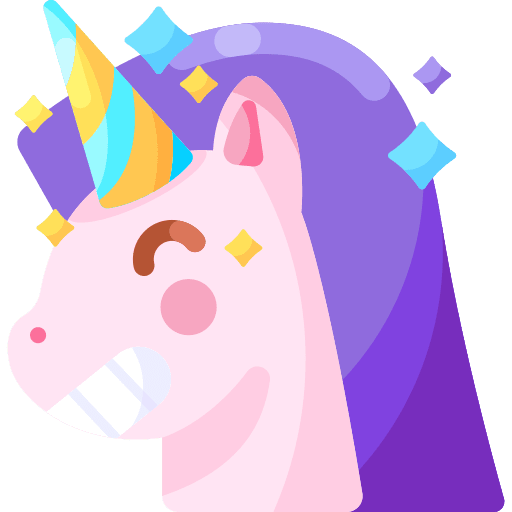 Unicorn unicorn feelings sparkle icon