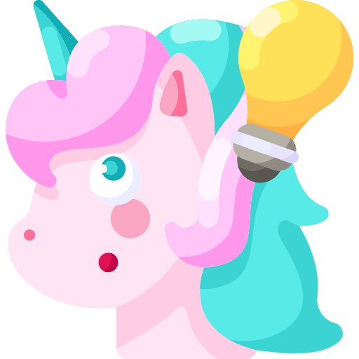 Unicorn animals unicorn feelings icon