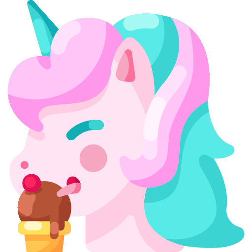 Unicorn feelings folklore animals icon