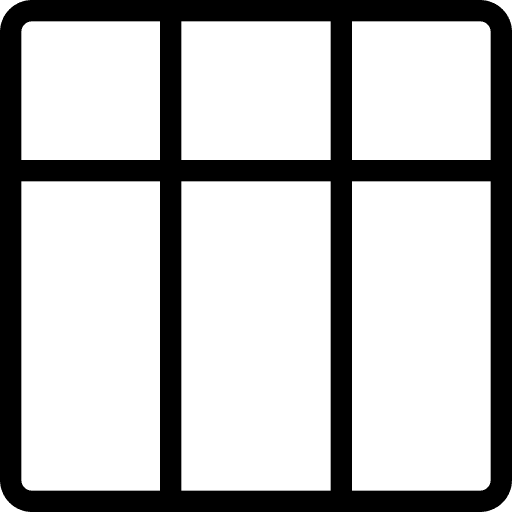 List ui grid interface icon