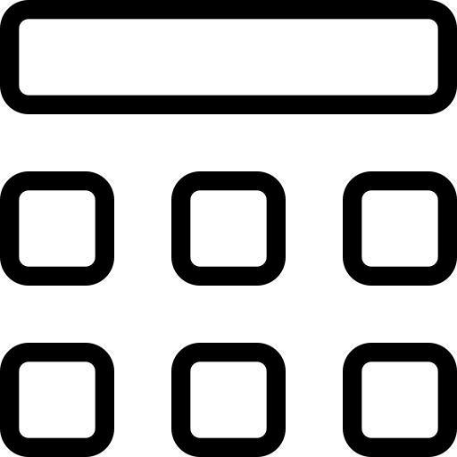 Top top square ui icon