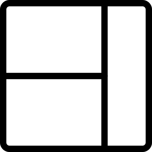 Grid ui interface blocks icon