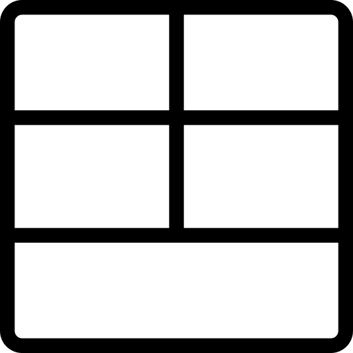 Bar option layout ui icon