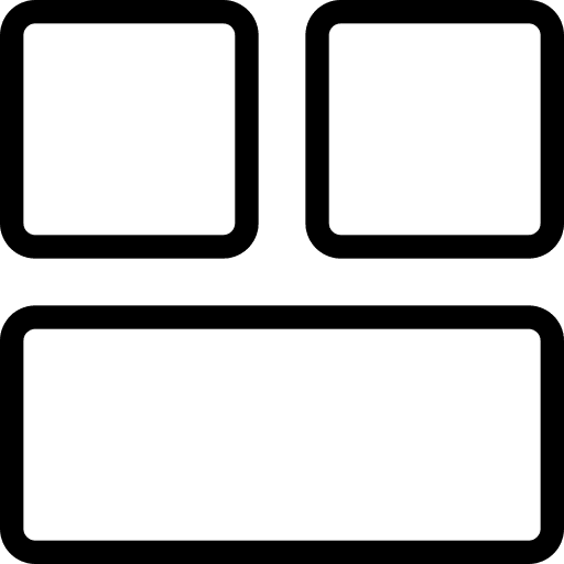 Blocks interface grid blocks icon