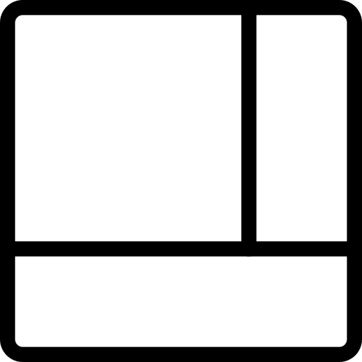 Bottom collage ui bottom icon