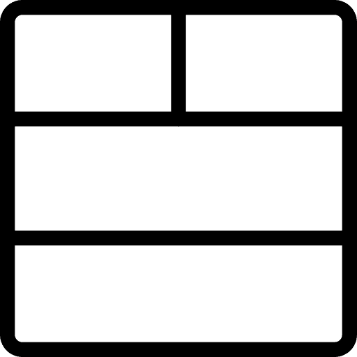 Boxes ui layout grid icon