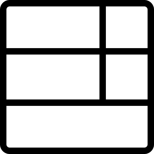 List pattern grid blocks icon