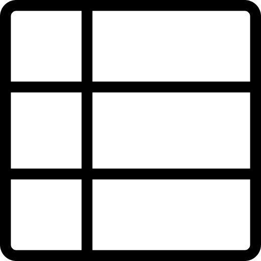 List design option list icon