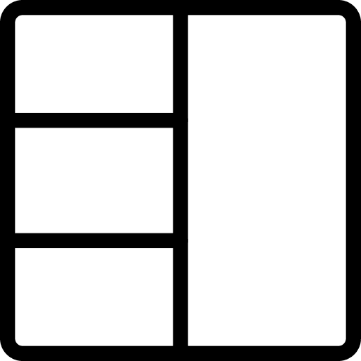 Right right collage square icon