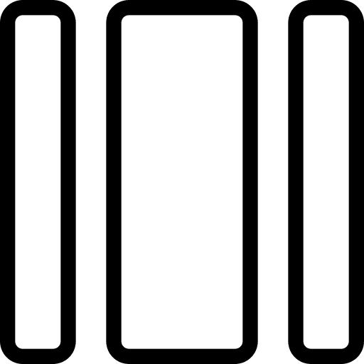 Sandwich interface blocks design icon